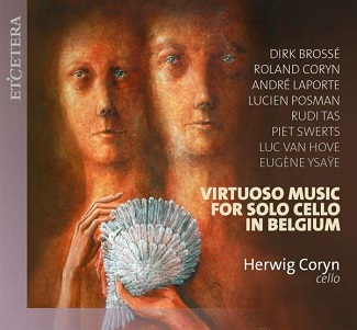 Cover van Coryn, Herwig – Virtuoso Music For Cello Solo In Belgium