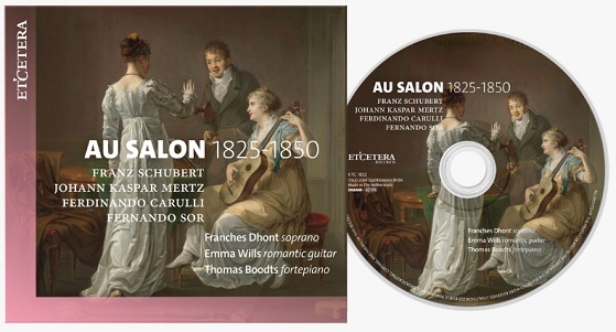 Cover van Dhont, Franches & Emma Wills & Thomas Boodts – Au Salon 1825-1850