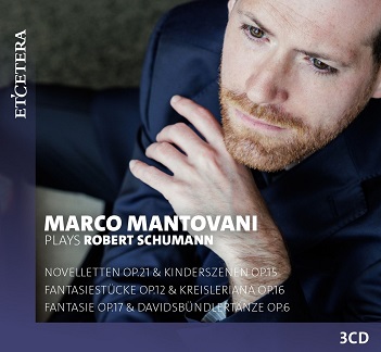 Cover van Mantovani, Marco – Marco Mantovani Plays Robert Schumann
