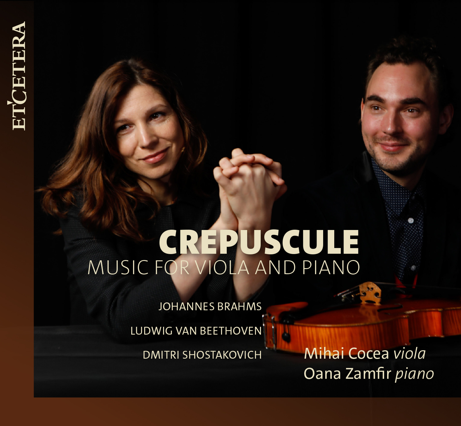 Cover van Cocea, Mihai & Oana Zamfir – Crepuscule - Music For Viola and Piano