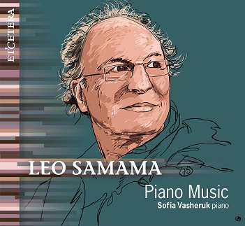 Cover van Vasheruk, Sofia – Leo Samama: Piano Music