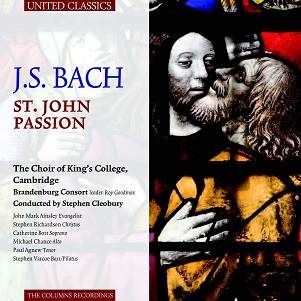 Cover van Zimmermann, Frank Peter – Bach: St John Passion