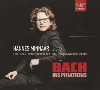 Cover van Minnaar, Hannes – Bach Inspirations