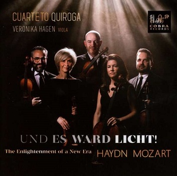 Cover van Cuarteto Quiroga – Haydn & Mozart: the Enlightenment of a New Era