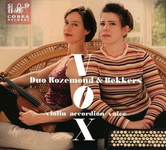 Cover van Duo Rozenmond & Bekkers – Vox