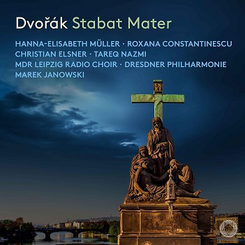 Cover van Muller, Hanna-Elisabeth & Mdr Leipzig Radio Choir & Dresdner Philharmonie & Marek Janowski – Dvorak: Stabat Mater