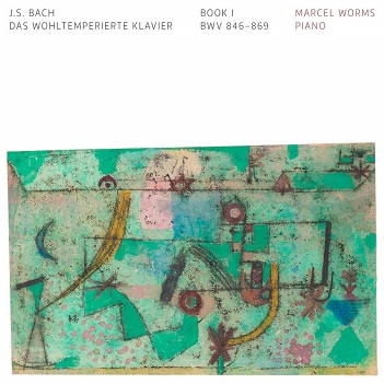 Cover van Worms, Marcel – Bach - Das Wohltemperierte Klavier - Book 1