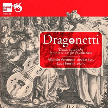 Cover van Dragonetti, D. – Works For Double Bass & Piano