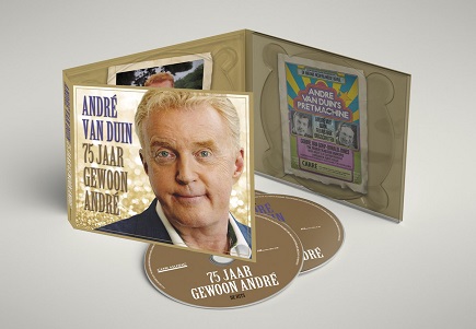 Cover van Duin, Andre Van – 75 Jaar Gewoon Andre