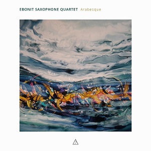 Cover van Ebonit Saxophone Quartet – Arabesque
