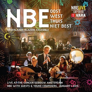 Cover van Nederlands Blazers Ensemble – Oost West Thuis Niet Best